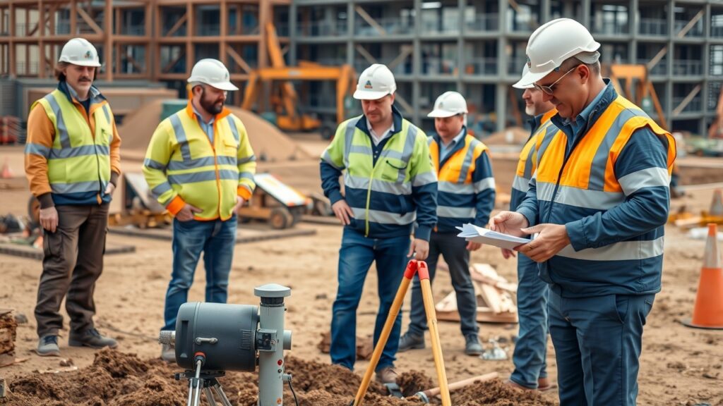 group of civil engineers
